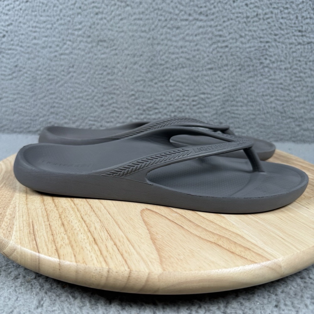 LightFeet Arch Support Flip Flops Mens 10 Womens 11 EU 43 Sandals Thong Ortho